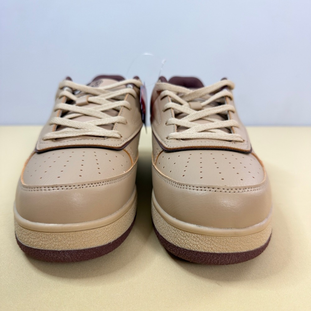 Ewing Athletics Orion Low Sneakers Mens Size 9 Irish Cream Maroon Streetwear NWT - Picture 3 of 11